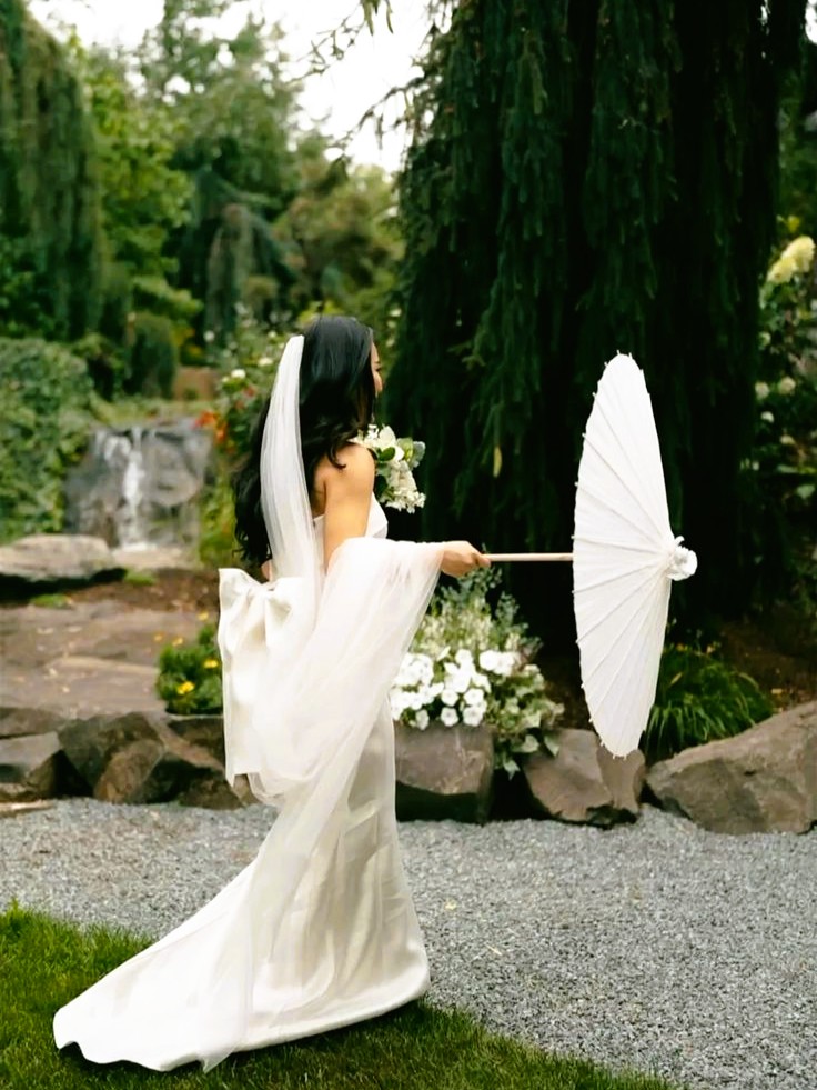 Traditional Japanese wedding ritual.